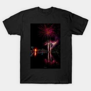 Winter Firelight Festival, Docklands, Melbourne, Victoria, Australia. T-Shirt